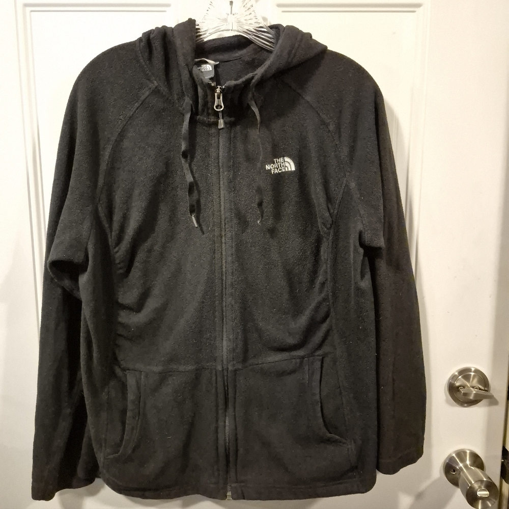 The North Face Womens Black  Zip-Up Hoodie